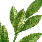 Shop For 23" Glitter Bay Leaf Spray: Lime Green at Michelle's aDOORable Creations