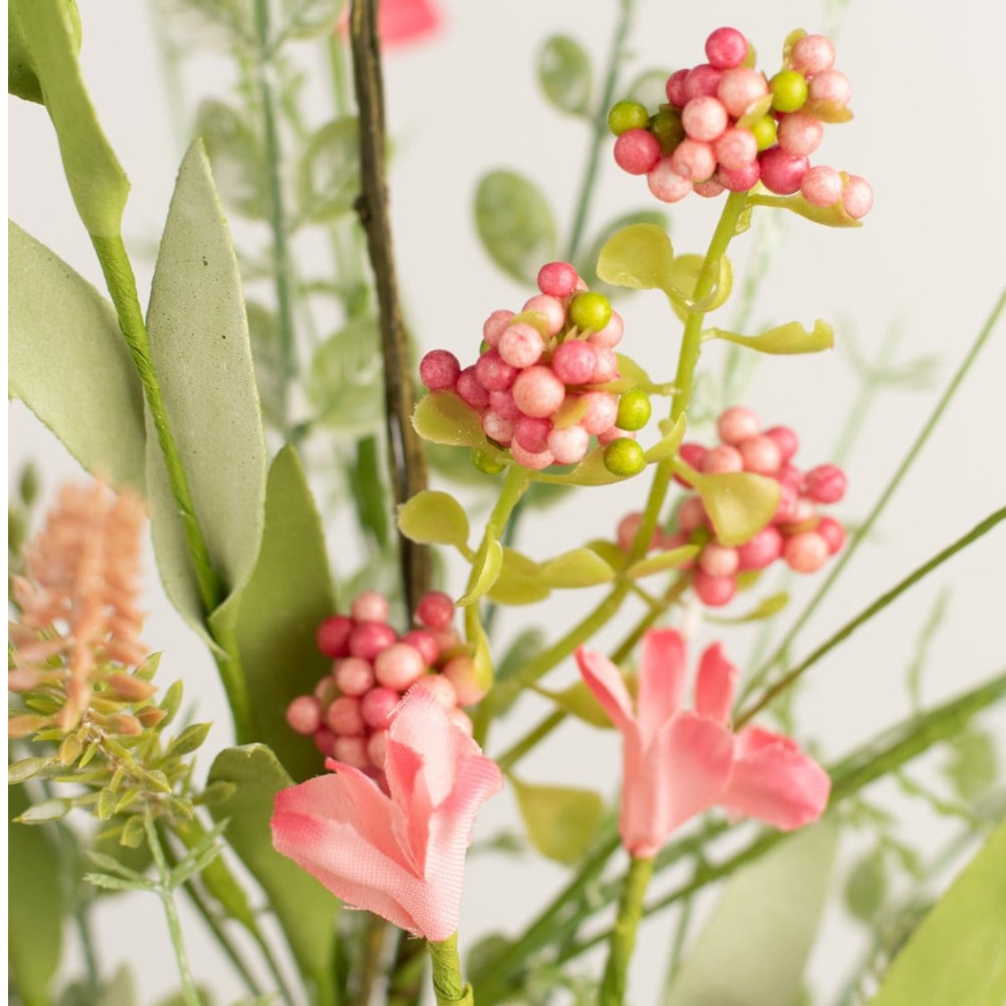 Shop For 24" Filler & Berry Spray: Pink at Michelle's aDOORable Creations