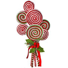 Shop For 24" Frosted Lollipop Bundle: Red/Green at Michelle's aDOORable Creations