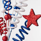 Shop For 24" Patriotic Star Ball & Twist Spray at Michelle's aDOORable Creations