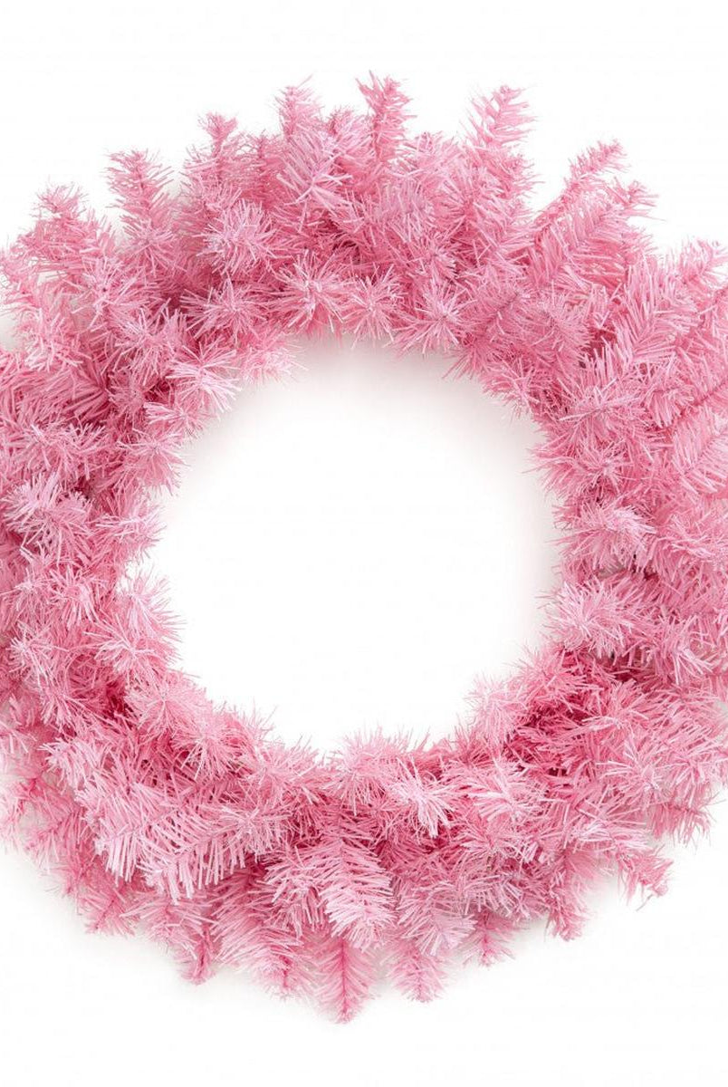 Shop For 24" Pine Wreath Frame: Pink at Michelle's aDOORable Creations