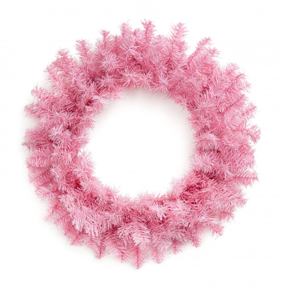 Shop For 24" Pine Wreath Frame: Pink at Michelle's aDOORable Creations