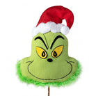 Shop For 24" Plush Green Monster Head Pick at Michelle's aDOORable Creations