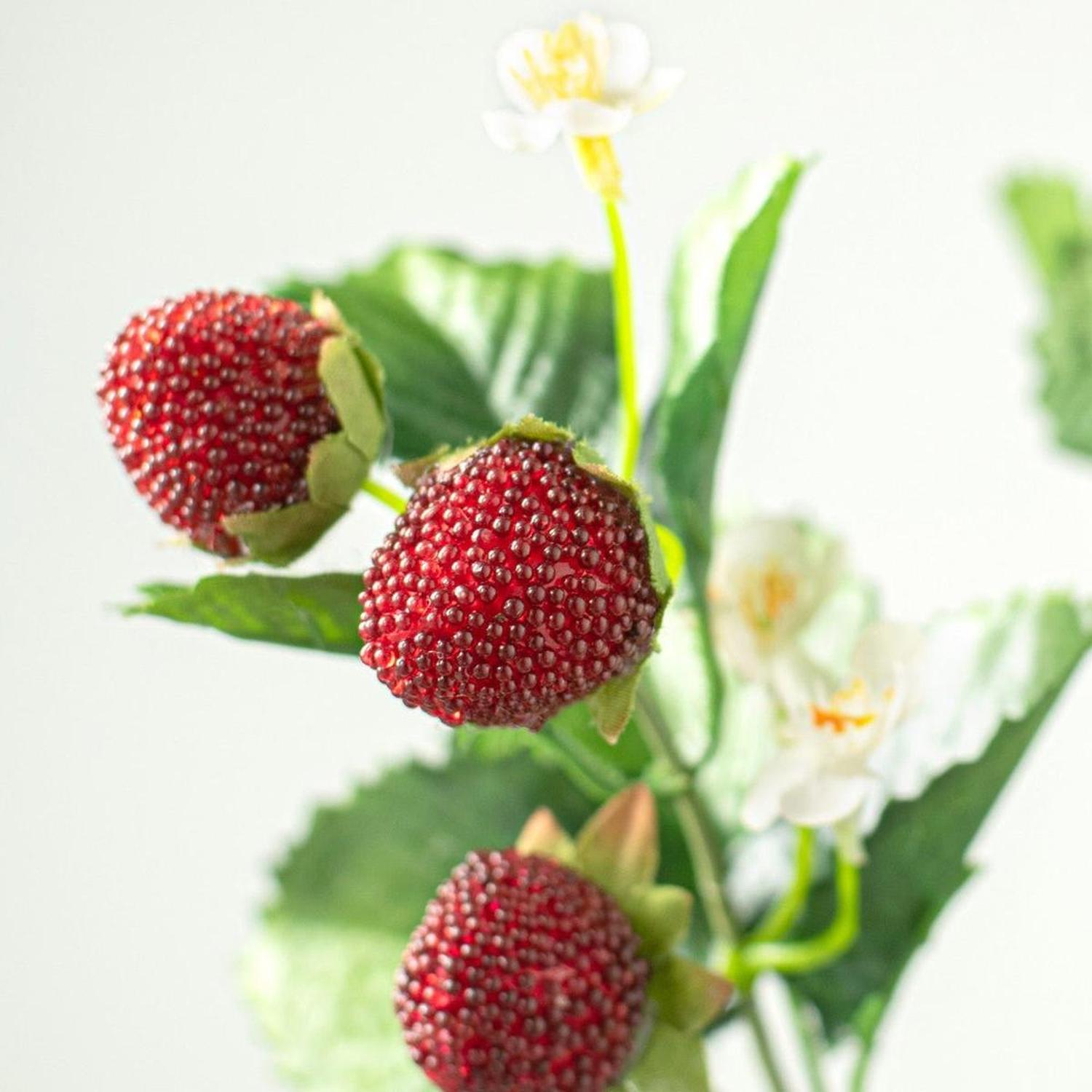 Shop For 24" Strawberry Blossom Spray at Michelle's aDOORable Creations