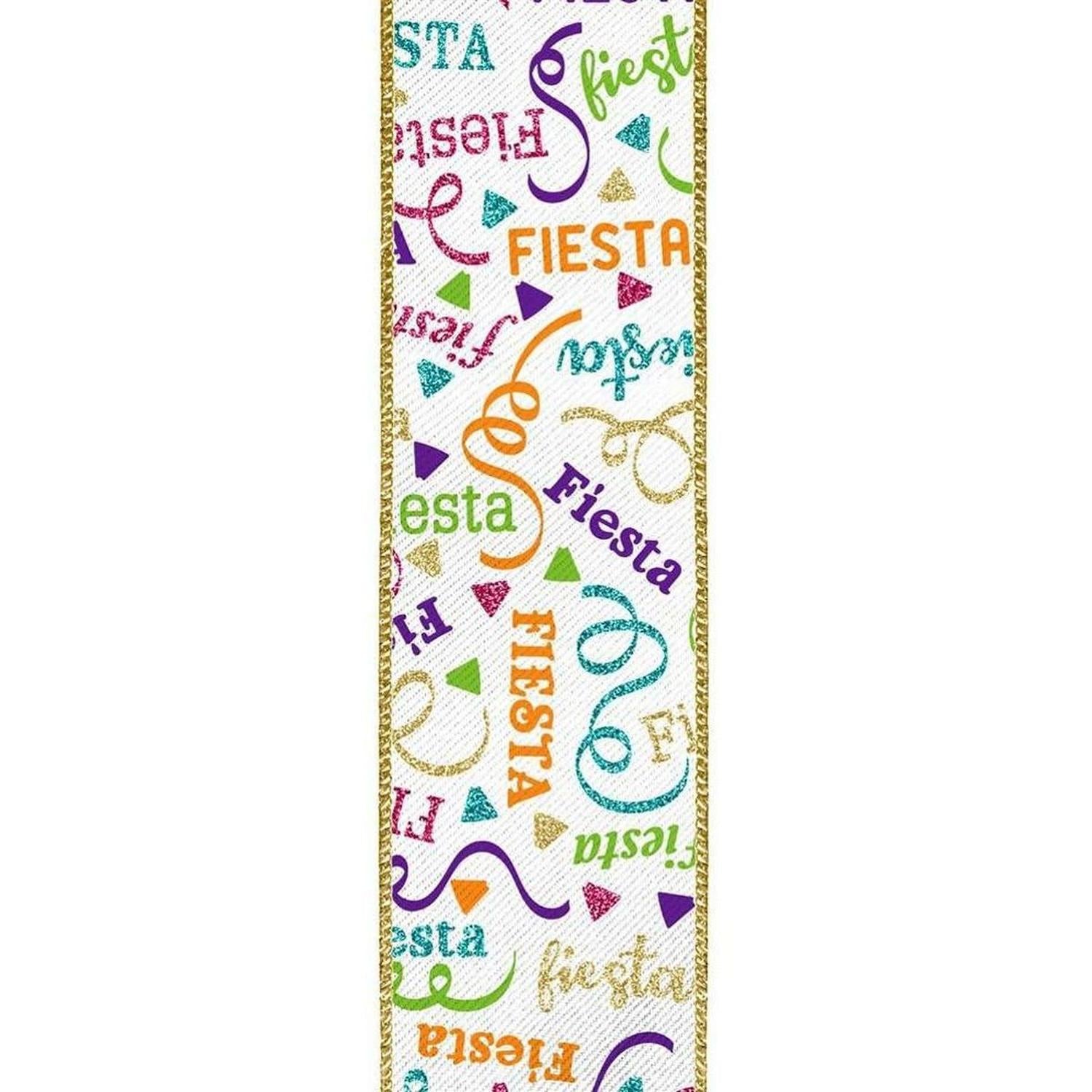2.5" Fiesta Ribbon: Multi (10 Yards)
