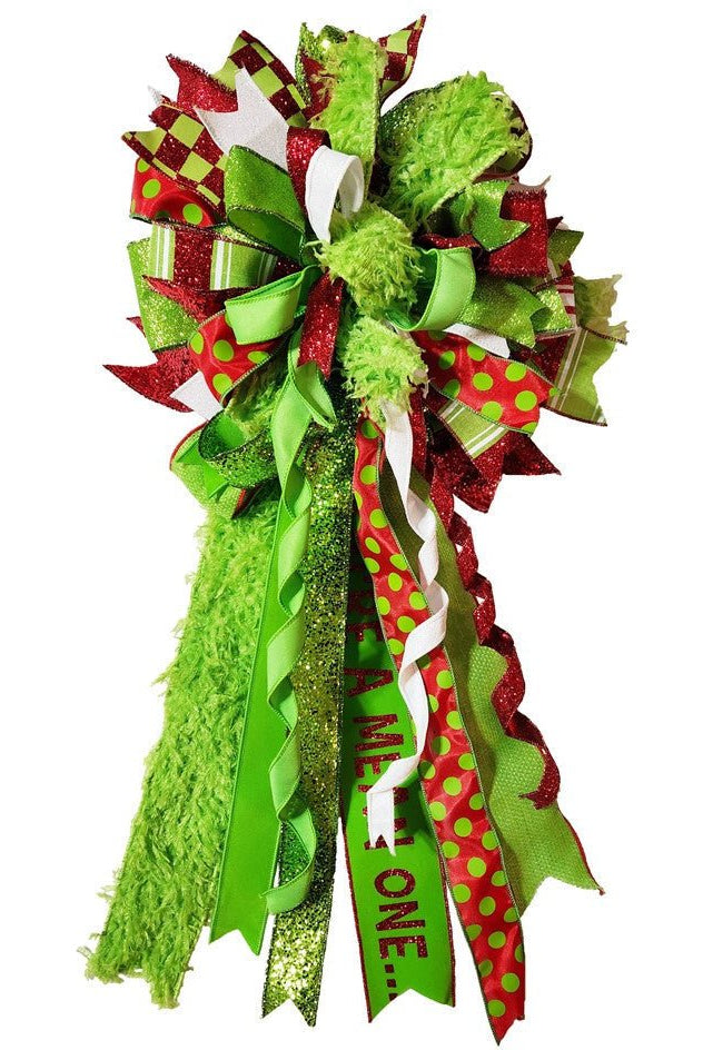 Shop For 2.5" Furry Ribbon: Lime Green (10 Yards) at Michelle's aDOORable Creations