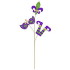 Shop For 25" Glitter Eva Mardi Gras Spray at Michelle's aDOORable Creations