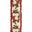 Shop For 2.5" Jingle Bell Holly Drift Ribbon: Ivory (10 Yards) at Michelle's aDOORable Creations