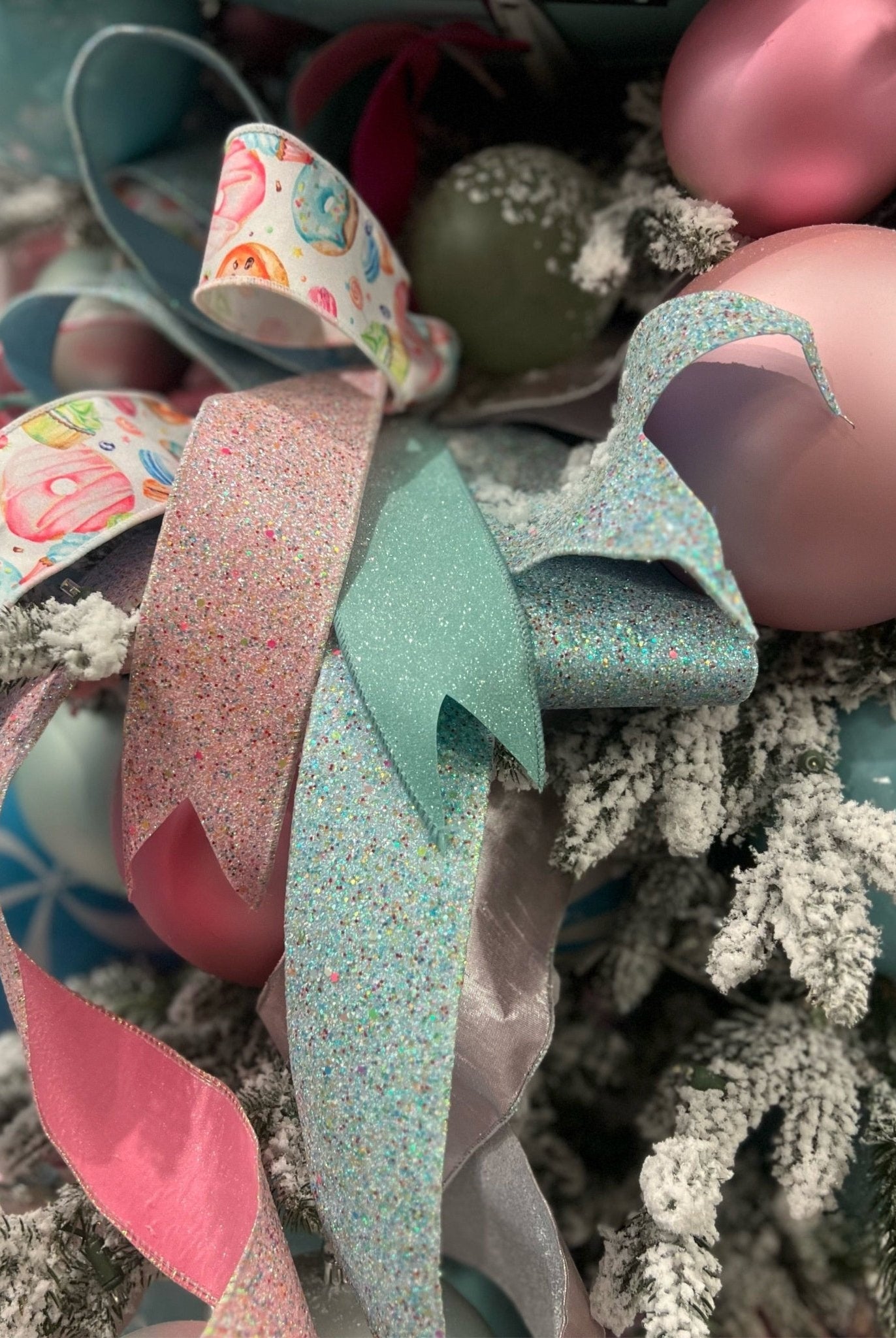 Shop For 2.5" Pastel Pastries Ribbon: Pink at Michelle's aDOORable Creations