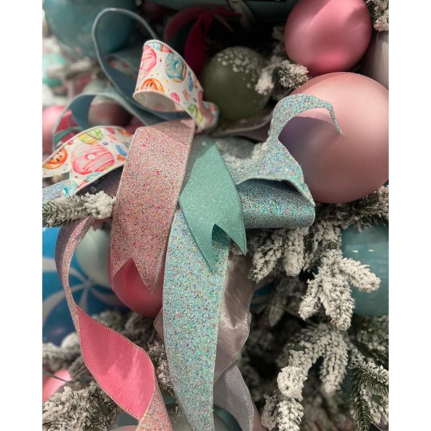 Shop For 2.5" Pastel Pastries Ribbon: Pink at Michelle's aDOORable Creations
