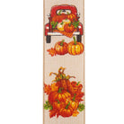 Shop For 2.5" Pickup Truck Pumpkin Ribbon: Natural (10 Yards) at Michelle's aDOORable Creations