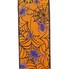 Shop For 2.5" Spider Web Glitter Ribbon (10 Yards) at Michelle's aDOORable Creations