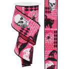 Shop For 2.5" Vintage Halloween Ribbon: Pink (10 Yards) at Michelle's aDOORable Creations