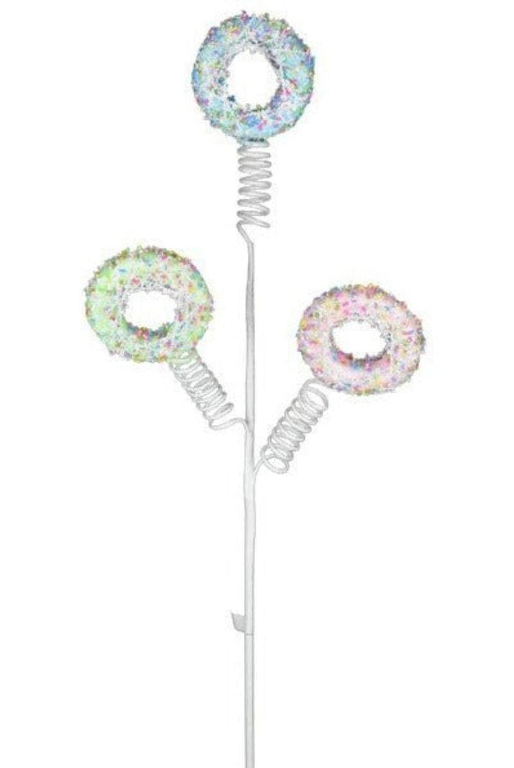 Shop For 26" Confetti Circle Sprinkle Stem at Michelle's aDOORable Creations