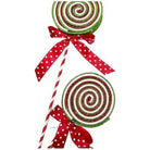 Shop For 27" Glitter Lollipop Spray: Red & Green at Michelle's aDOORable Creations