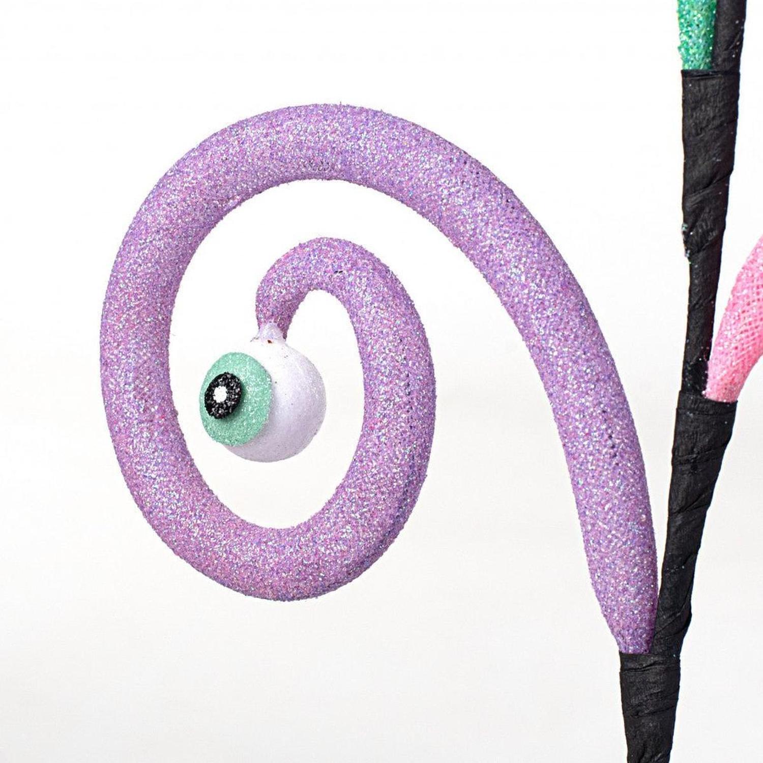 Shop For 28" Eyeballs Spiral Curly Spray: Pink, Purple, Mint at Michelle's aDOORable Creations