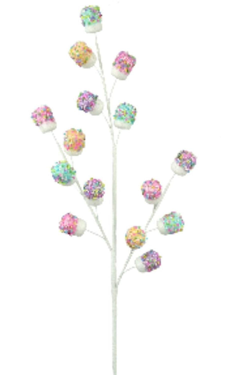 28" Marshmallow Candy Sprinkle Spray