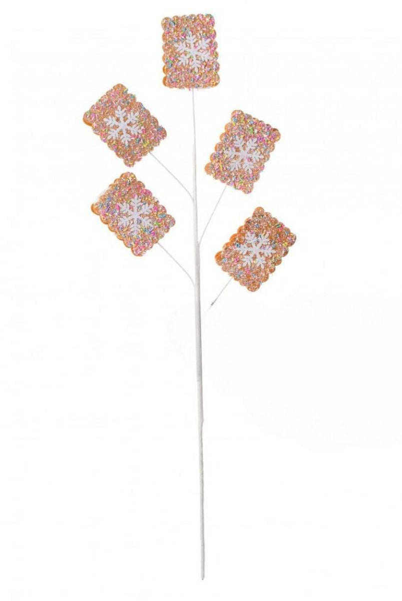 Shop For 28" Snowflake Sprinkle Sandwich Cookie Spray at Michelle's aDOORable Creations