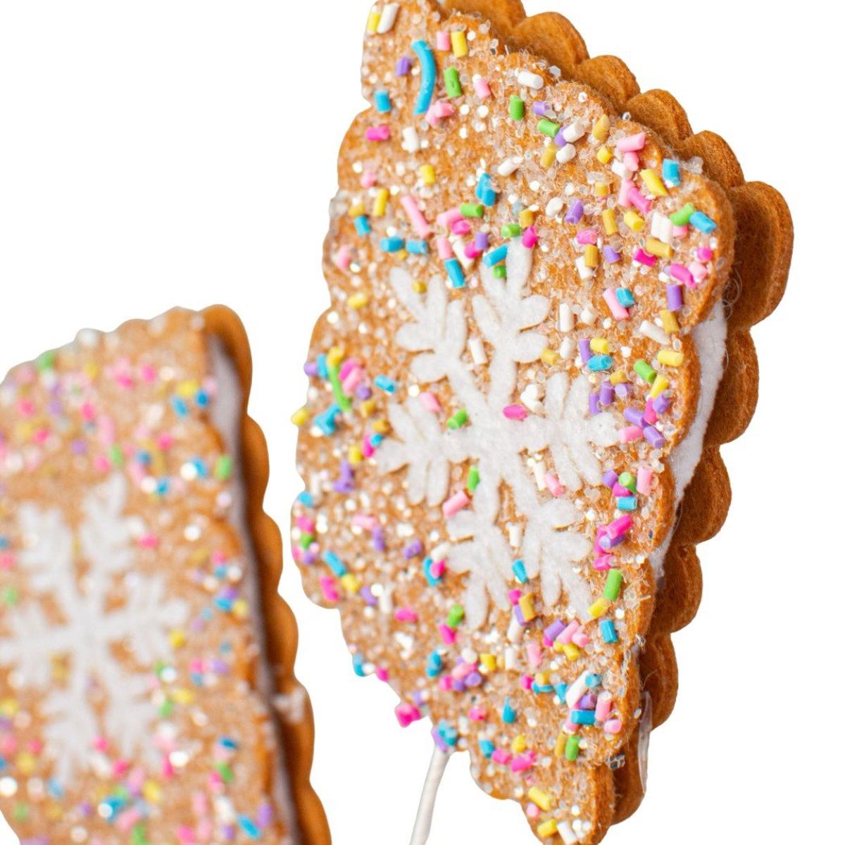 Shop For 28" Snowflake Sprinkle Sandwich Cookie Spray at Michelle's aDOORable Creations