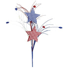 Shop For 29" Gingham Patriotic Star Spray at Michelle's aDOORable Creations