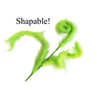 Shop For 30" Furry Spiral Curly Spray: Green at Michelle's aDOORable Creations
