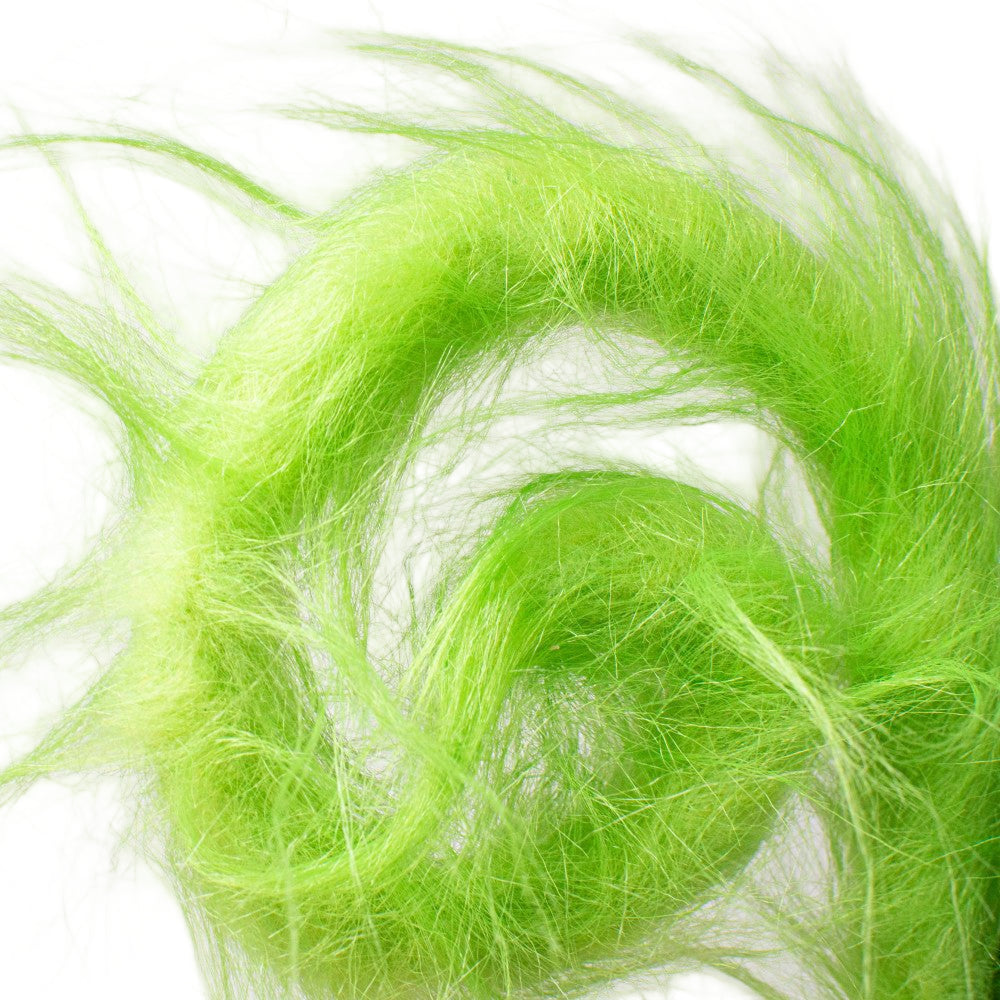 Shop For 30" Furry Spiral Curly Spray: Green at Michelle's aDOORable Creations