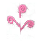 Shop For 30" Furry Spiral Curly Spray: Pink at Michelle's aDOORable Creations