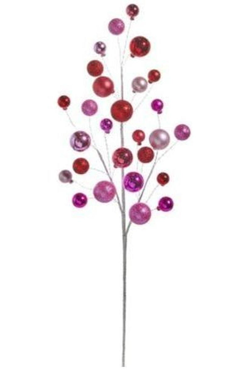 Shop For 30" Pink and Red Ball Spray at Michelle's aDOORable Creations