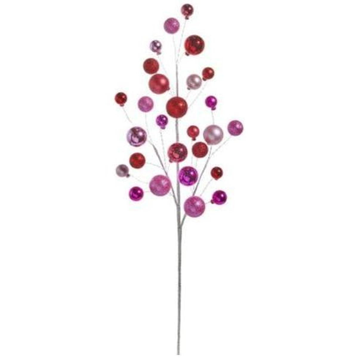 Shop For 30" Pink and Red Ball Spray at Michelle's aDOORable Creations