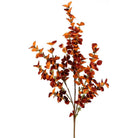 Shop For 33" Foam Eucalyptus Paper Leaf Spray: Orange at Michelle's aDOORable Creations