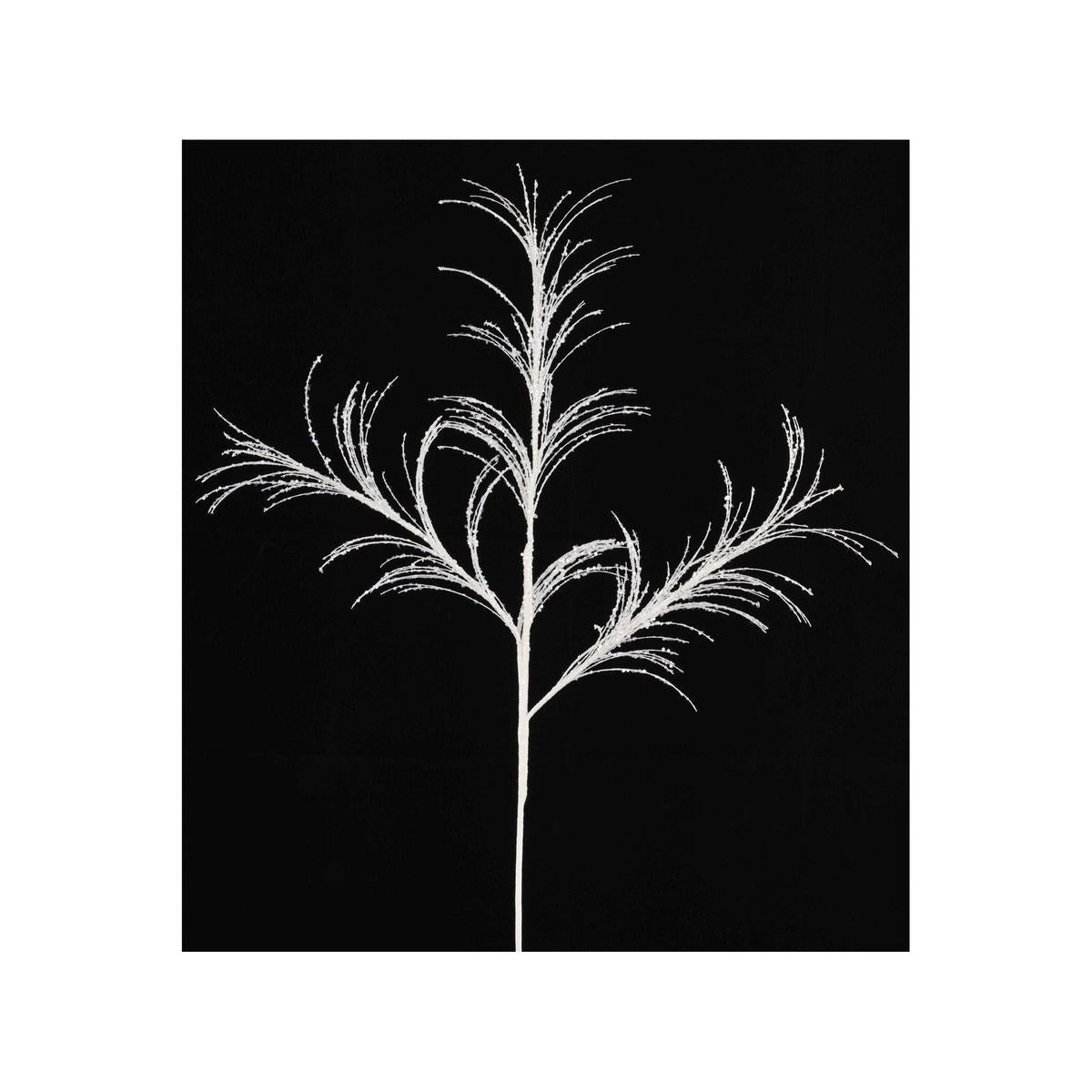 Shop For 34" Glitter Fishline Grass Spray: White at Michelle's aDOORable Creations