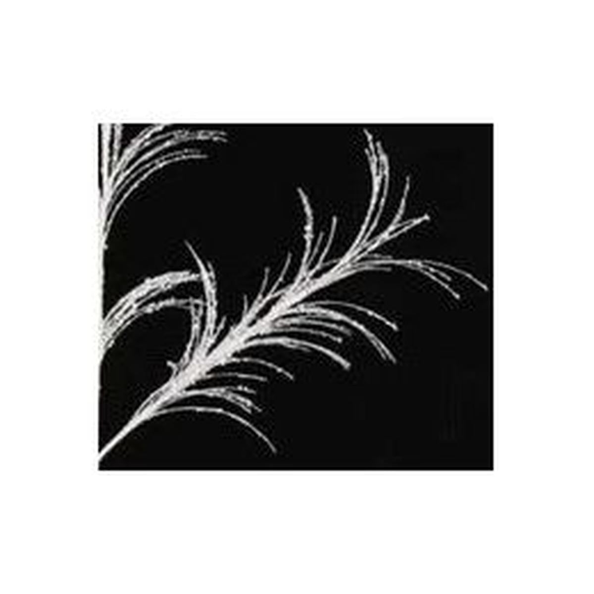 Shop For 34" Glitter Fishline Grass Spray: White at Michelle's aDOORable Creations