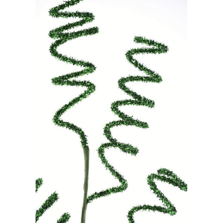 Shop For 37" Glitter Swirl Pick: Green at Michelle's aDOORable Creations