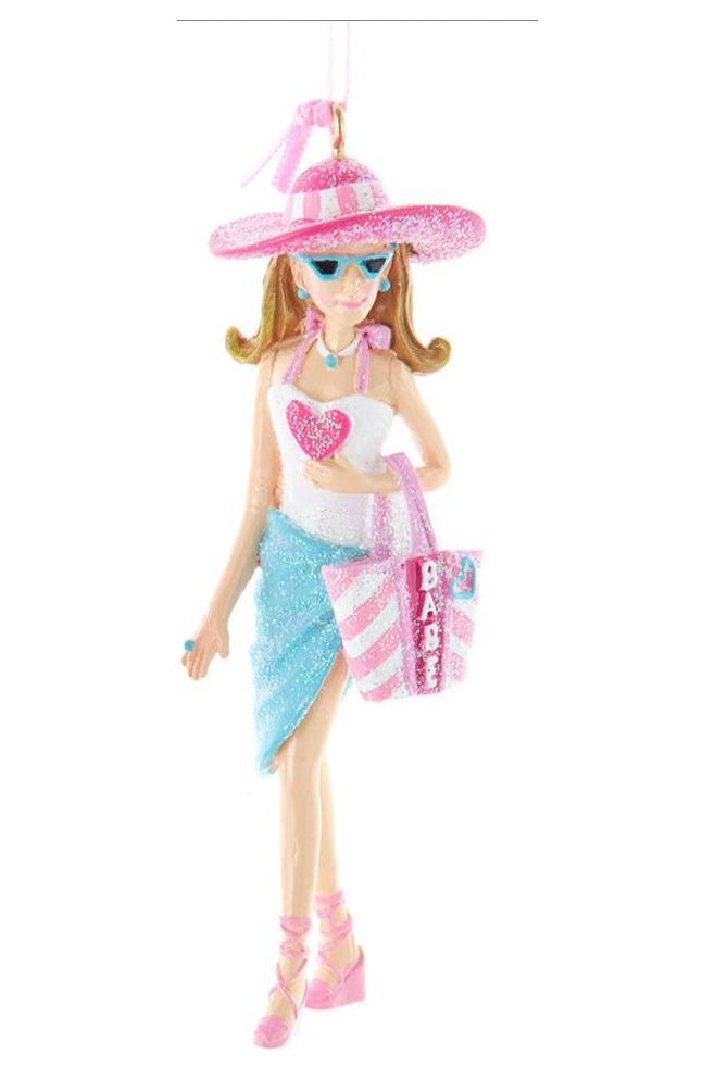 3.75" Beach Doll Ornaments - Michelle's aDOORable Creations - Holiday Ornaments