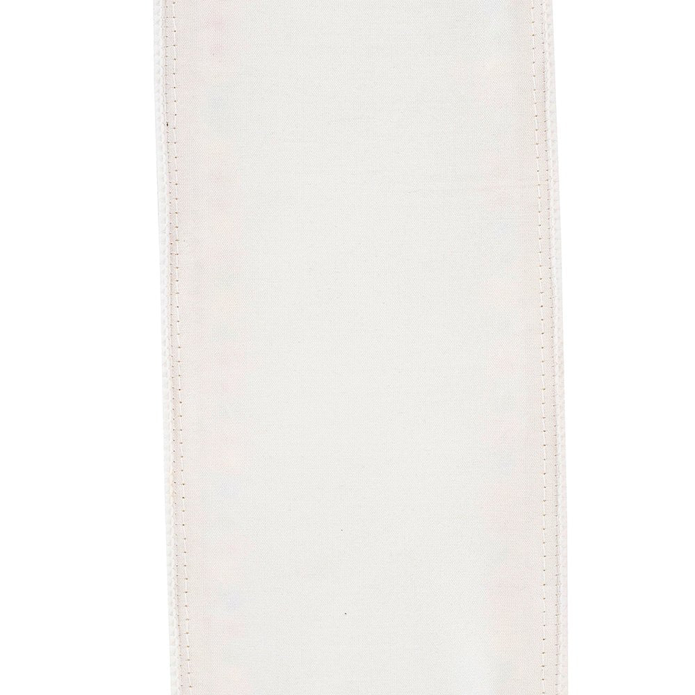 Shop For 4" Beaded Candy Edge Ribbon: White (5 Yards) at Michelle's aDOORable Creations