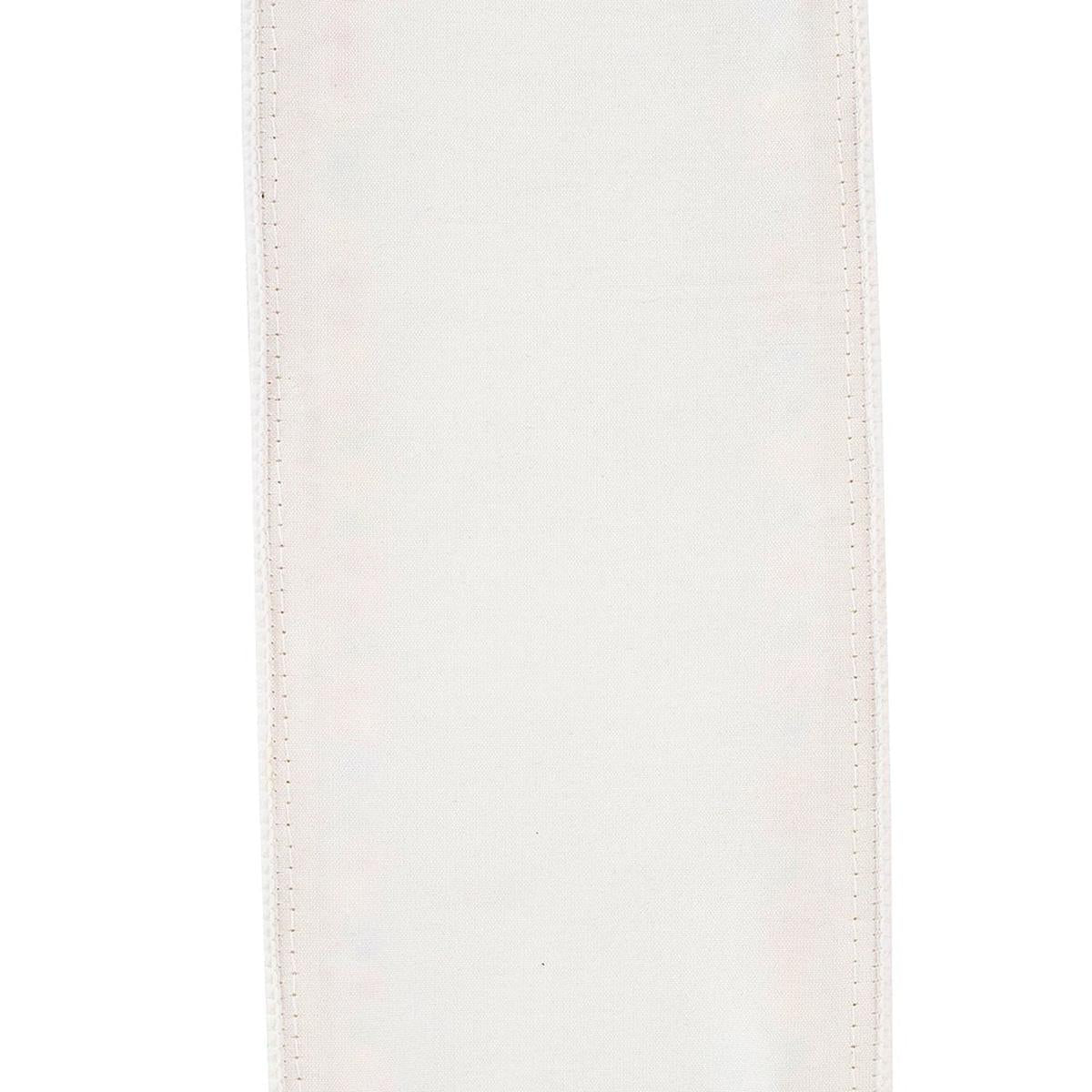 Shop For 4" Beaded Candy Edge Ribbon: White (5 Yards) at Michelle's aDOORable Creations