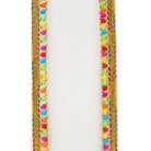 Shop For 4" Beaded Candy Edge Ribbon: White (5 Yards) at Michelle's aDOORable Creations