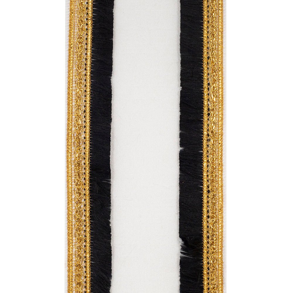 Shop For 4" Dupioni Fringe Edge Ribbon: White (5 Yards) at Michelle's aDOORable Creations