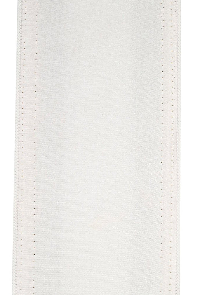 Shop For 4" Dupioni Fringe Edge Ribbon: White (5 Yards) at Michelle's aDOORable Creations