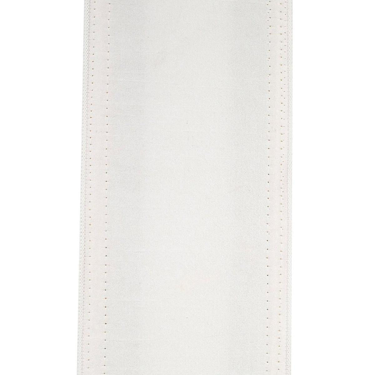 Shop For 4" Dupioni Fringe Edge Ribbon: White (5 Yards) at Michelle's aDOORable Creations