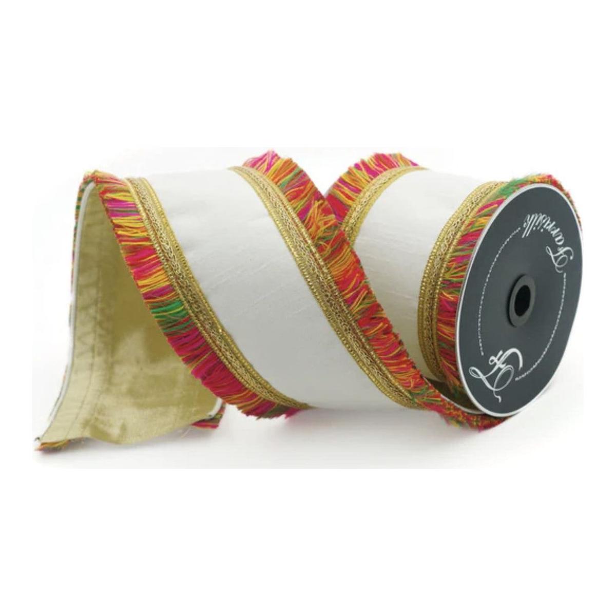 Shop For 4" Multi Festival Fringe Ribbon: Multi (10 Yards) at Michelle's aDOORable Creations