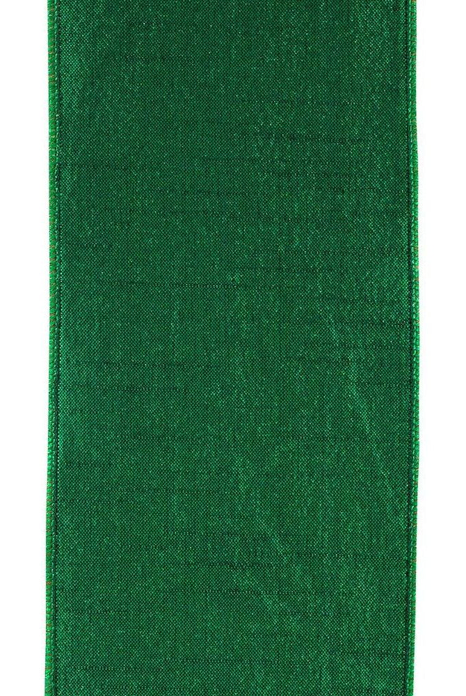 Shop For 4" Plaid Verde Traditional Deluxe Ribbon: Green/Red (5 Yards) at Michelle's aDOORable Creations