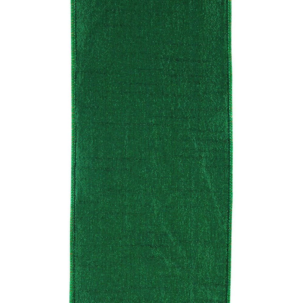 Shop For 4" Plaid Verde Traditional Deluxe Ribbon: Green/Red (5 Yards) at Michelle's aDOORable Creations