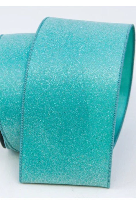 Shop For 4" Sugar Candy Ribbon: Teal (10 Yards) at Michelle's aDOORable Creations