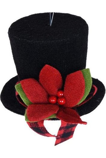 4.5" Top Hat Ornament - Michelle's aDOORable Creations - Holiday Ornaments