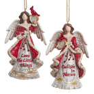 Shop For 5" Birch Berries Angel Ornament at Michelle's aDOORable Creations