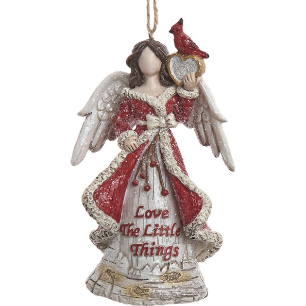 Shop For 5" Birch Berries Angel Ornament at Michelle's aDOORable Creations