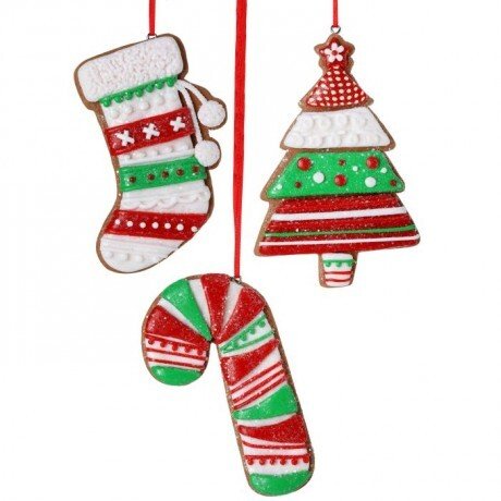 Shop For 5" Claydough Cookie Ornament (Asst 3) at Michelle's aDOORable Creations