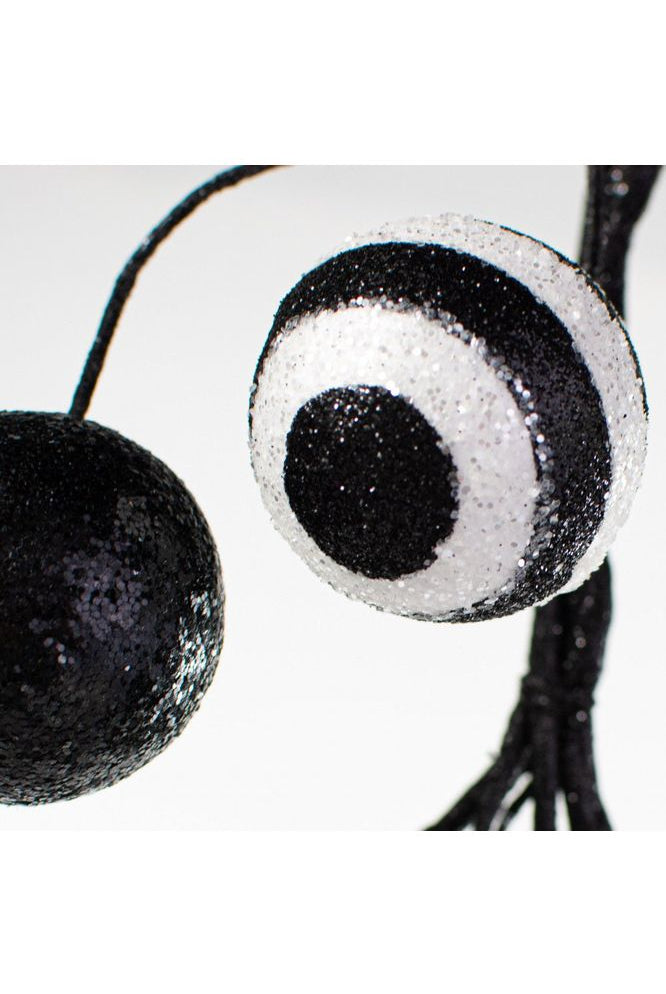 5' Glitter Ball Garland: Black/White - Michelle's aDOORable Creations - Garland