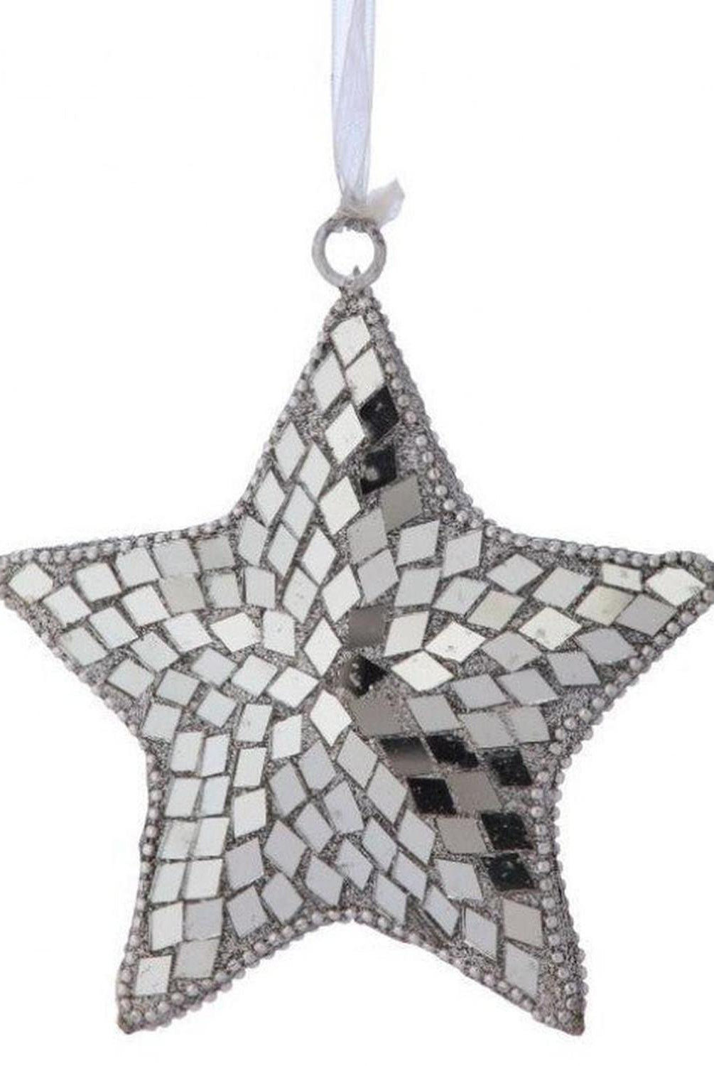 Shop For 5" Mosiac Jeweled Star Ornament at Michelle's aDOORable Creations